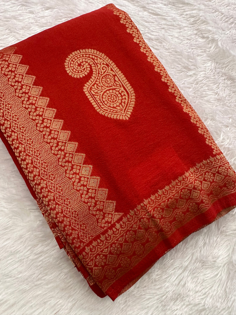 Banarsi Crape Fancy-JU8
