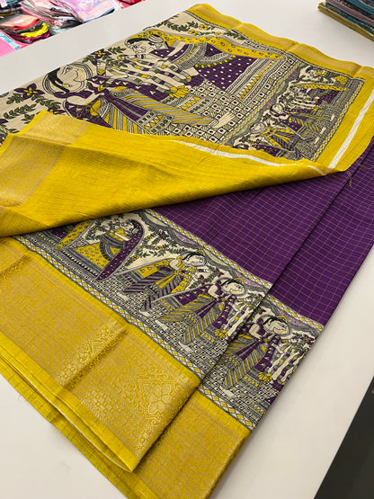 181 ✨✨PRINTED PAITHANI CHIFFON ✨✨