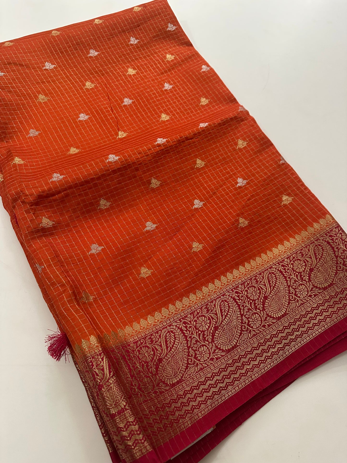 Viscose Banarasi saree-M27