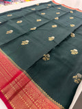 Premium Tussar Fancy Saree -AU6