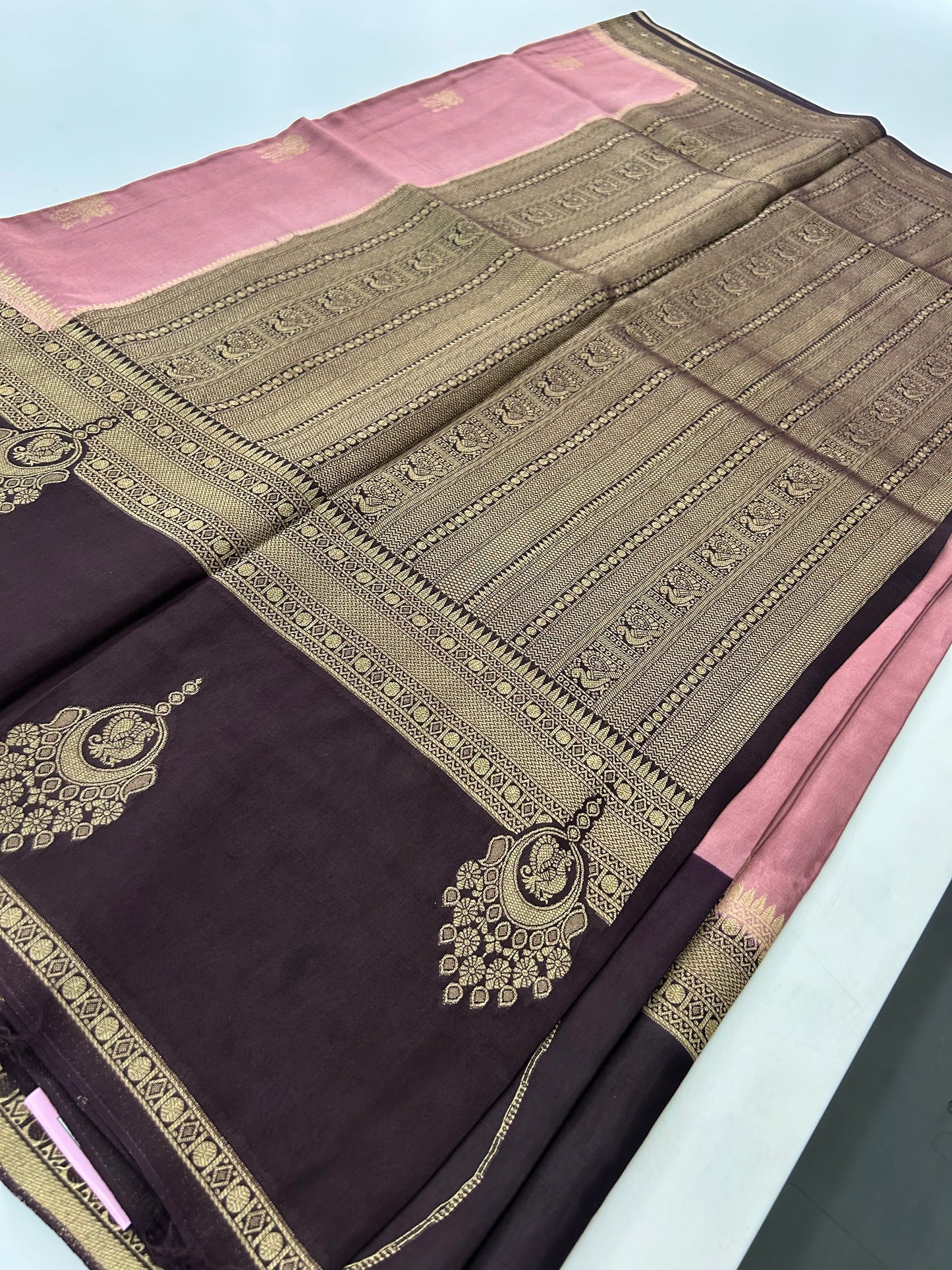 Banarasi Viscose Fancy Saree-J10
