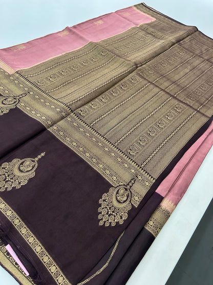 Banarasi Viscose Fancy Saree-J10