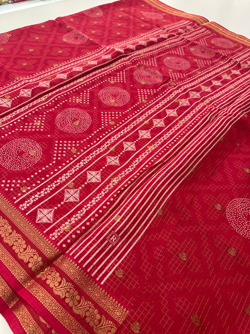 Tussar Fancy Saree -J22