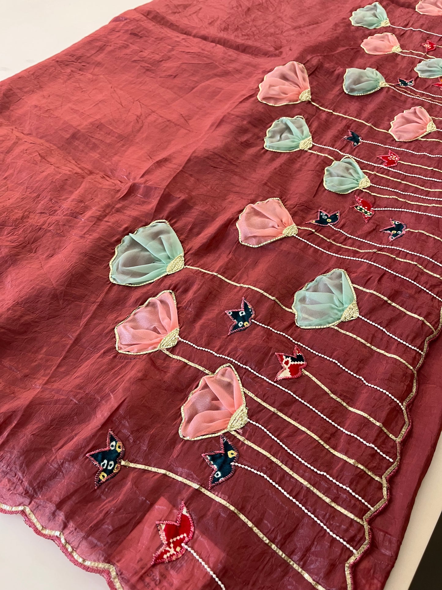 Soft organza designer fancy