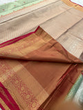 Tissue Kanchi Semi Silk Saree-JU8