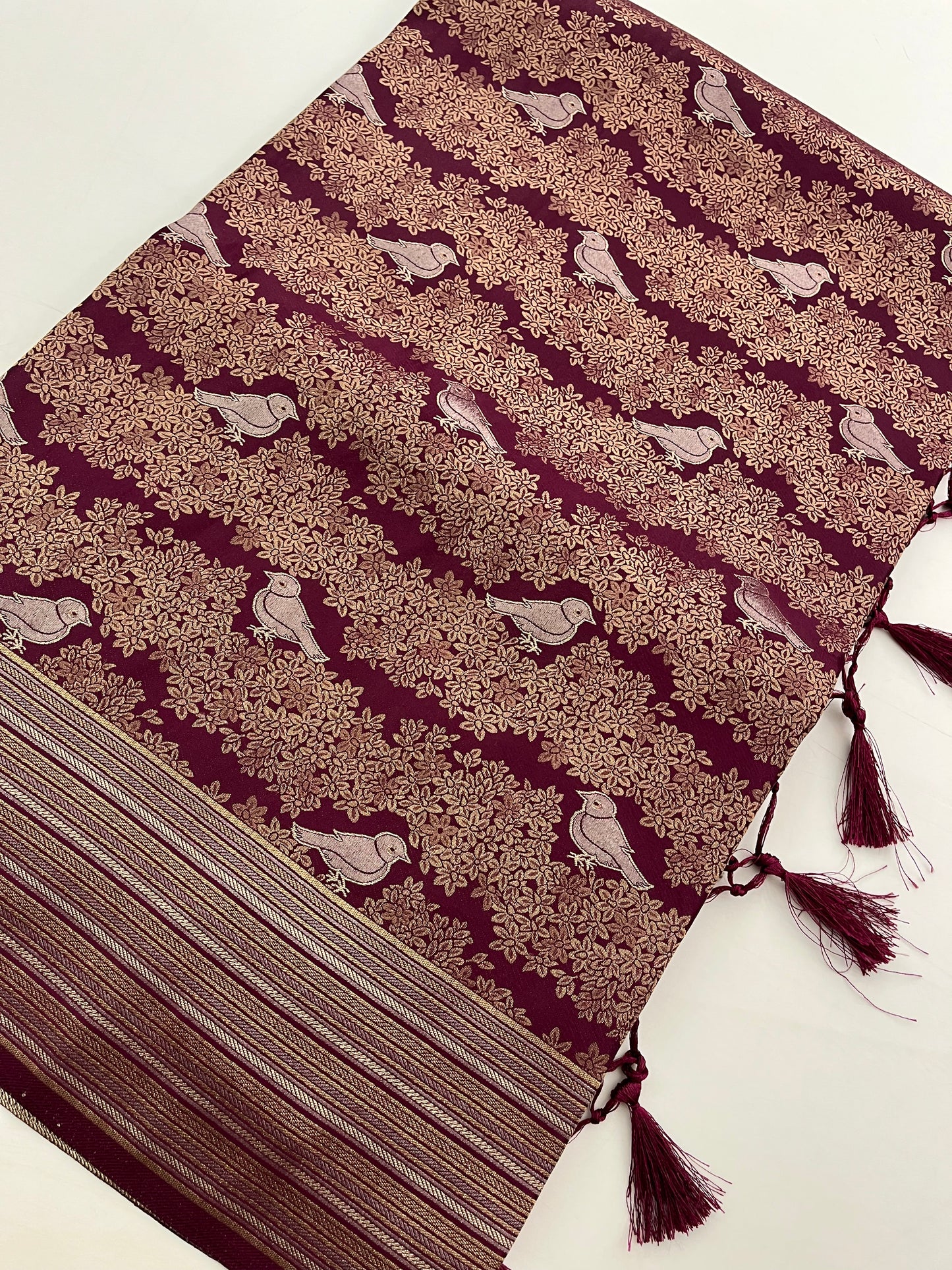 Crepe Brocade Banarasi