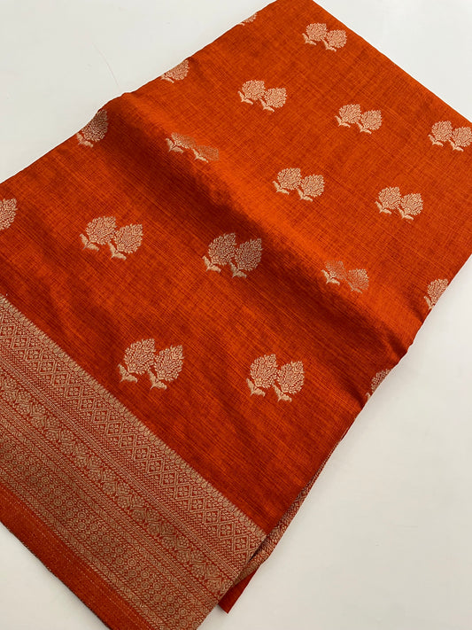 Linen Fancy Saree