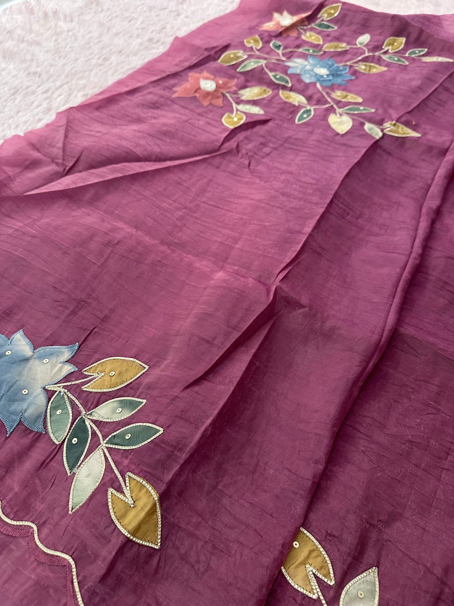 Designer Organza Saree-M16