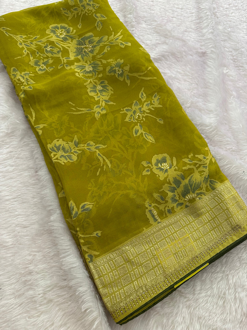 Brosso Fancy Saree New-JU3