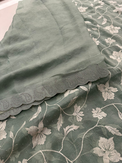 Designer Fancy Organza-M10