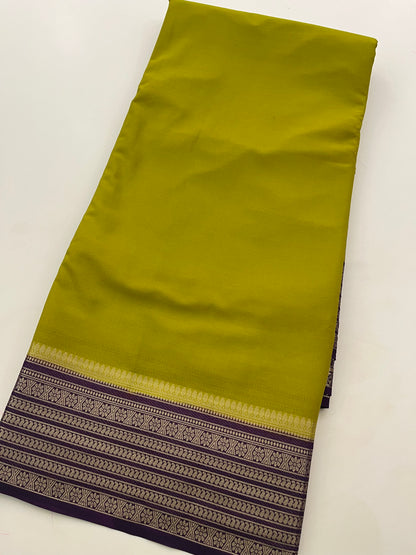 89 PREMIUM SEMI CRAPE MYSORE SILK SAREES