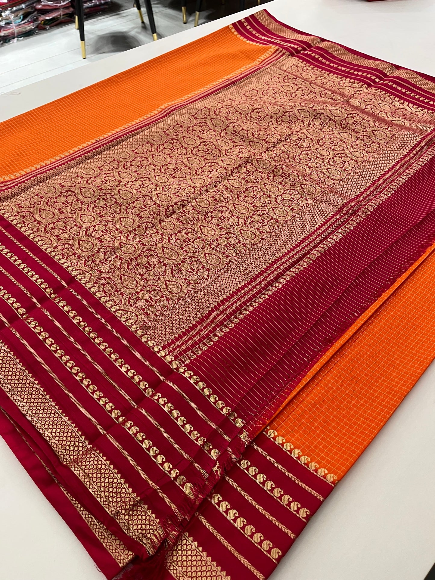 Crepe Silk Designer Saree