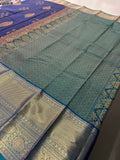 Semi Kanchi Silk Saree-J24