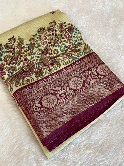 Tussar fancy-109