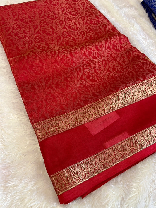 Brocade chiffon