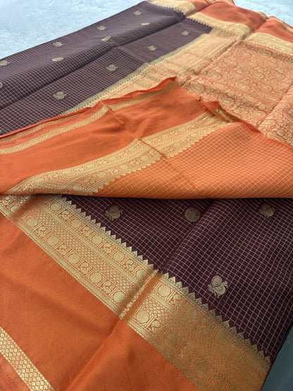 Premium Checks Crape-M13
