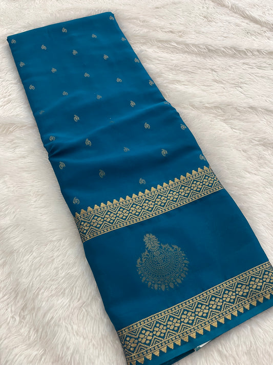 Semi Mysore Silk Fancy-F27