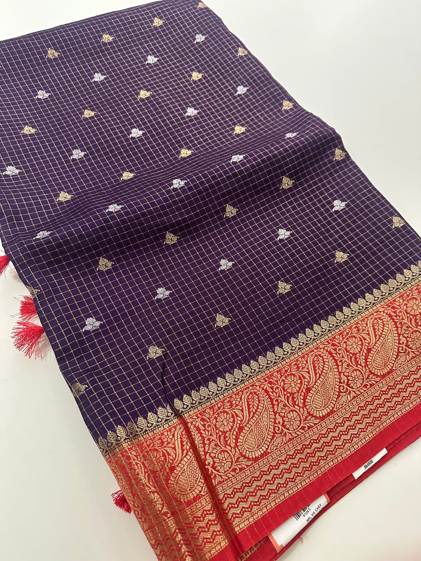Viscose Banarasi saree-M27