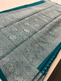 Tussar silver butties -AU3