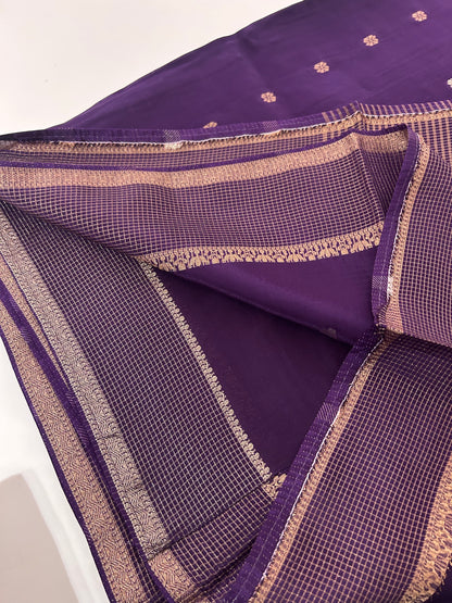 Banarsi Viscose Faded Saree-M18