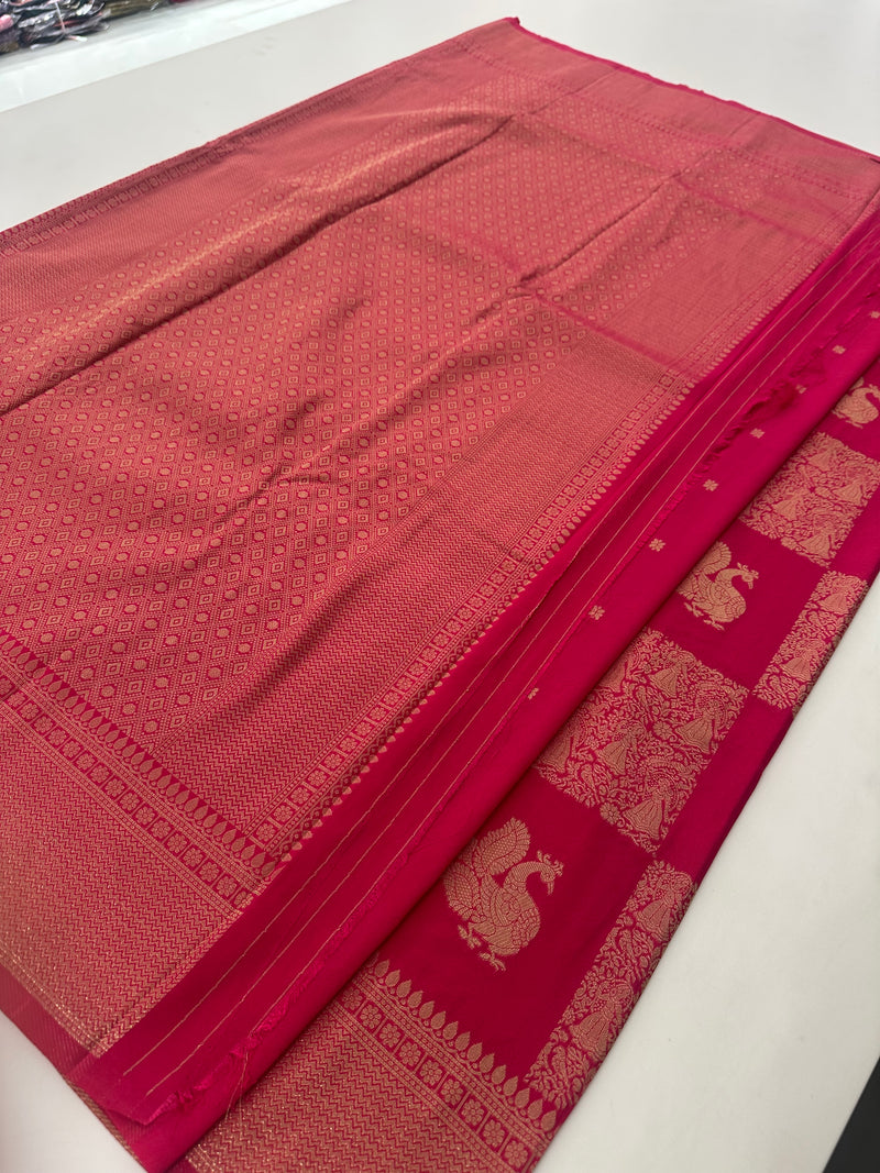 Banarsi Crape Silk-J29