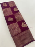 Banarsi Crape Silk-J29