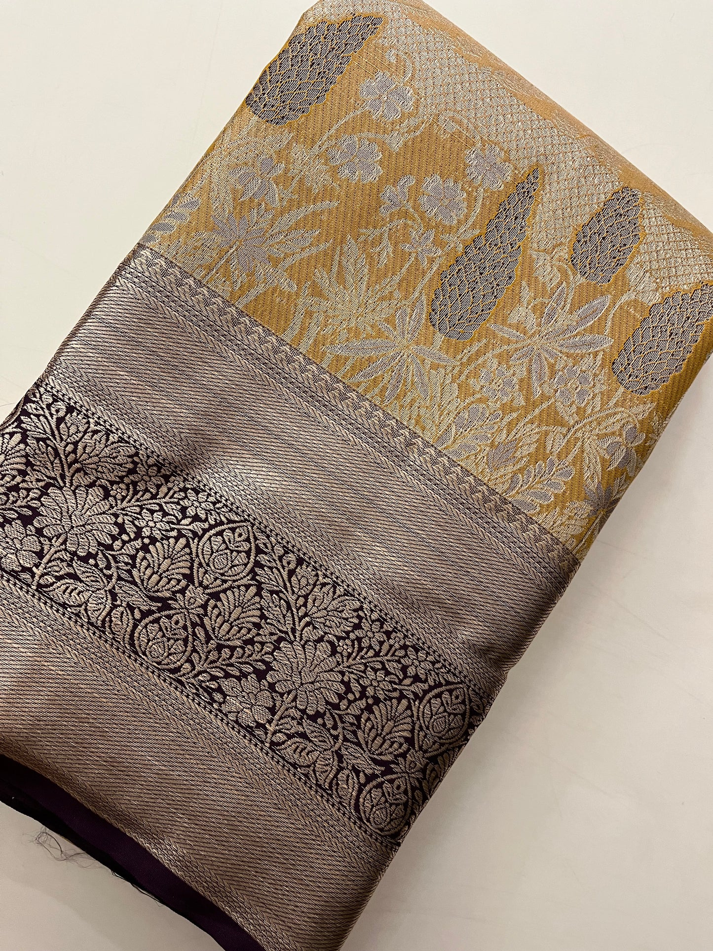 Tissue kanchi semi silk