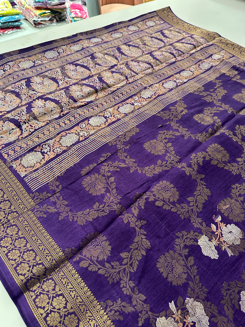 Tussar Fancy New Prints-J18