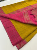 Jute Tussar Premium Contrast-J29