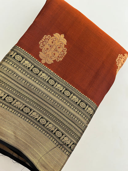 Ju4pure Mix silk saree