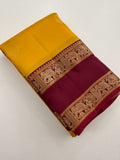 Self Kanchi Silk Sarees🌹-AU14
