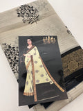 Fancy Cotton Chiffon Saree-J1