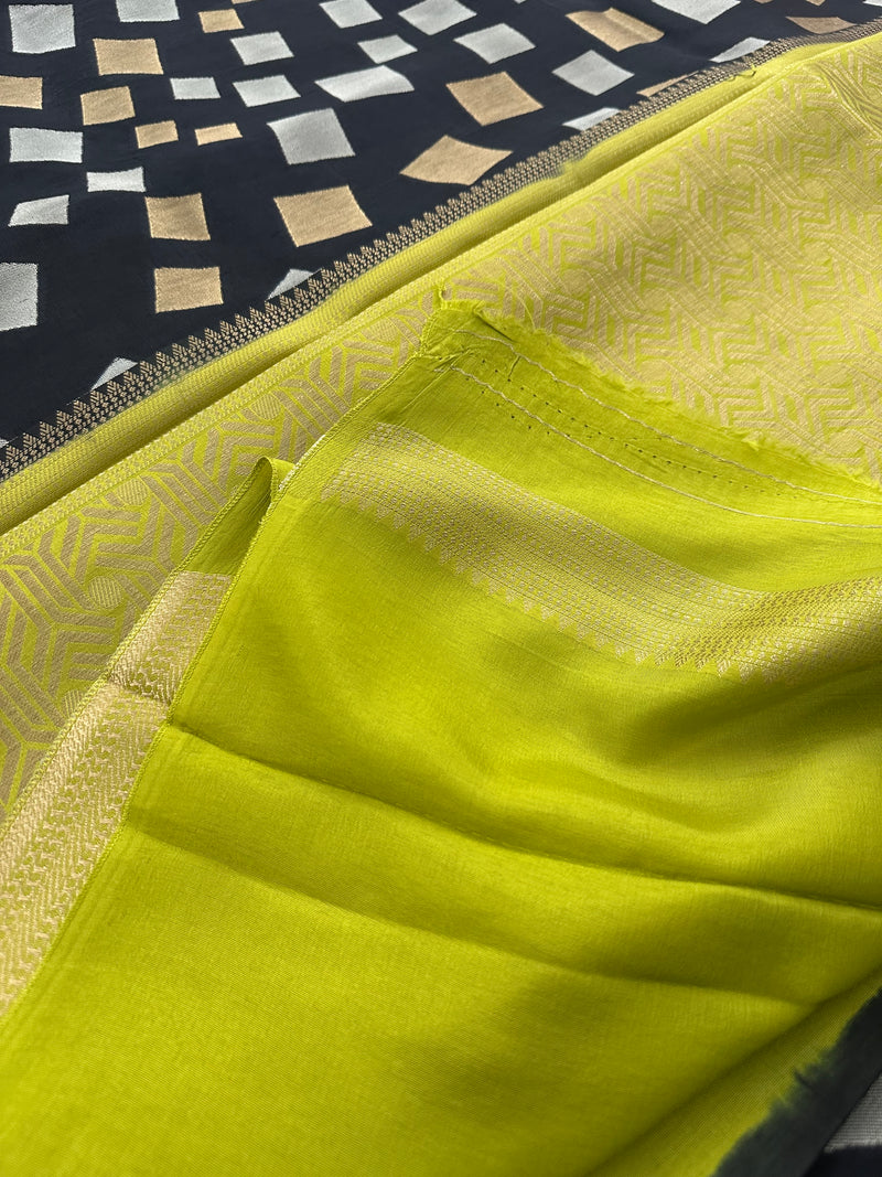 Banarsi Viscose Fancy Saree-JU12