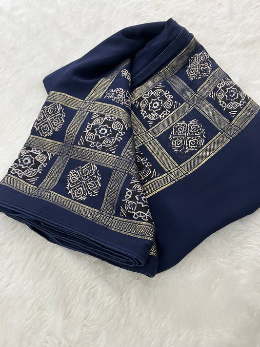 Bandhini Crape Chiffon