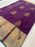 Semi Kanchi Silk Saree-J27
