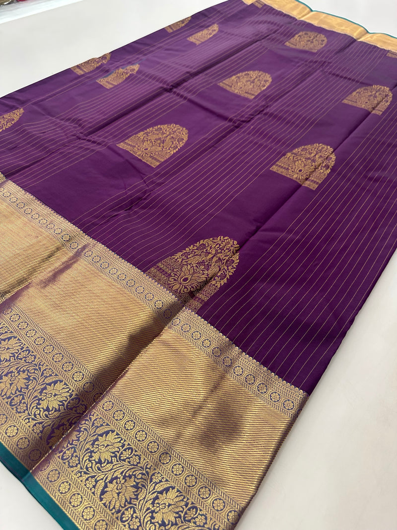 Semi Kanchi Silk Saree-J27