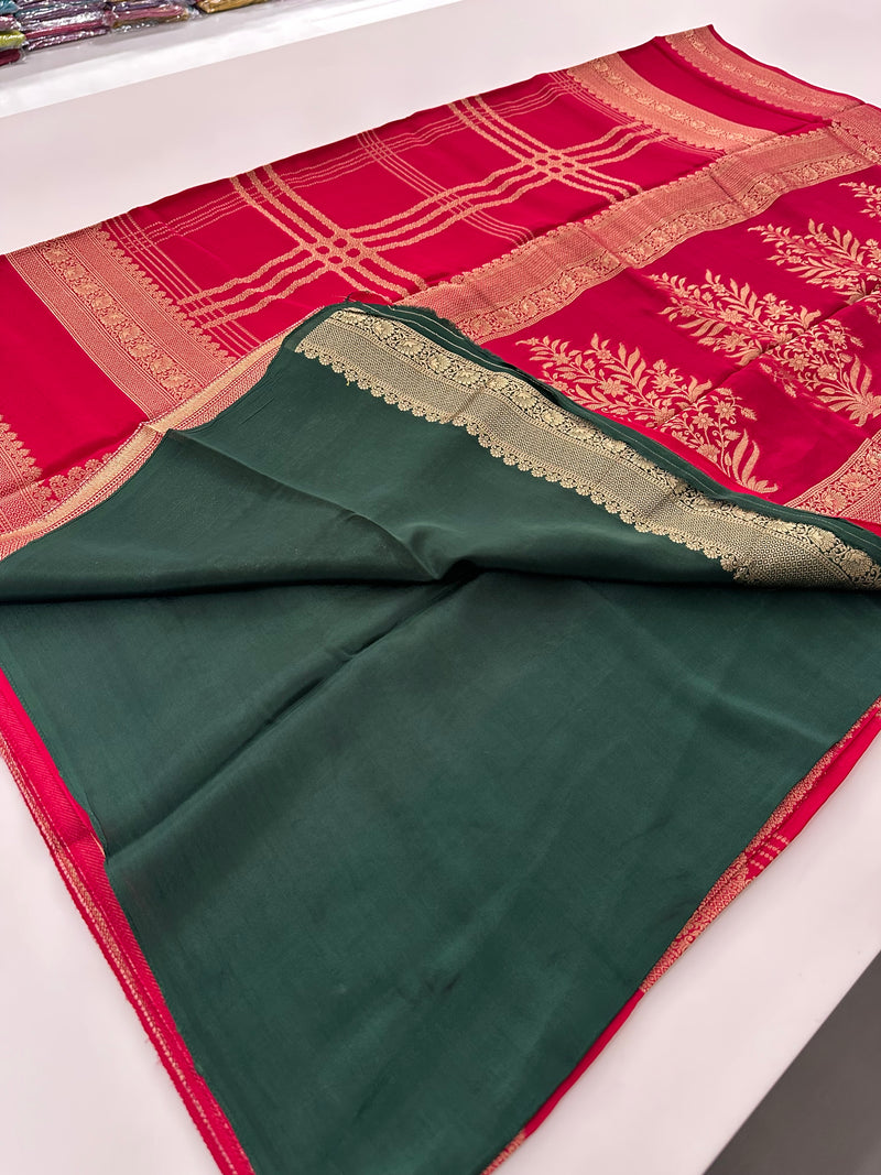Premium Semi Mysore silk🌹-AU9