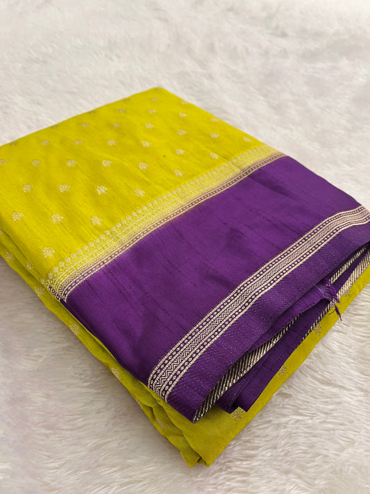 Dola Tussar Premium Fancy Saree