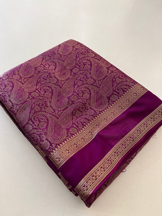 Banarasi brocade soft silk