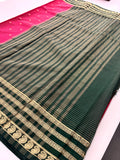 Fancy Crape Saree-J18