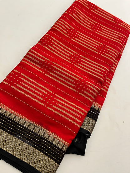 Crape fancy silk