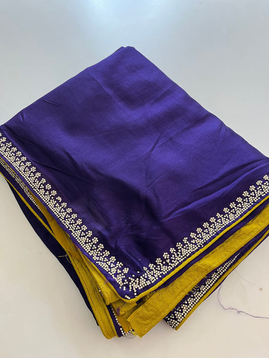 Stone work Fancy Saree