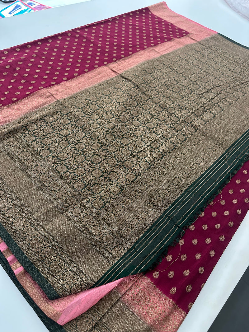 Replica of Pure Kaddi Georgette-M3