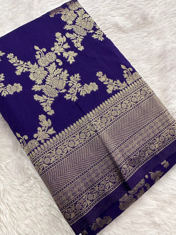 Banarsi Crape Silk-JU8