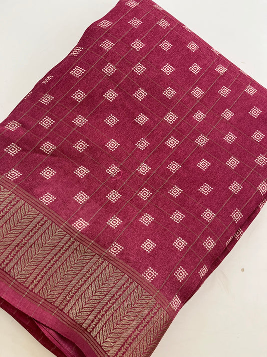 Tussar Chiffon