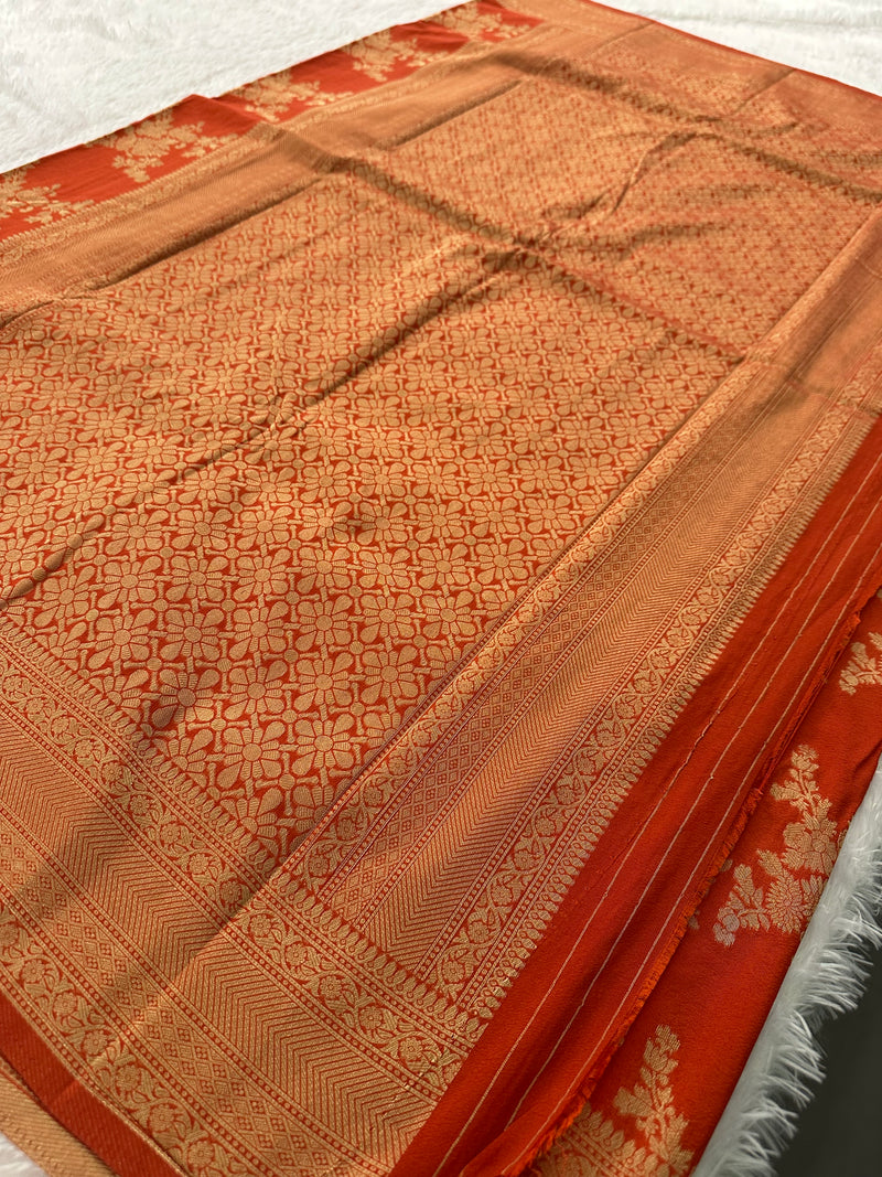 Banarsi Crape Silk-JU8