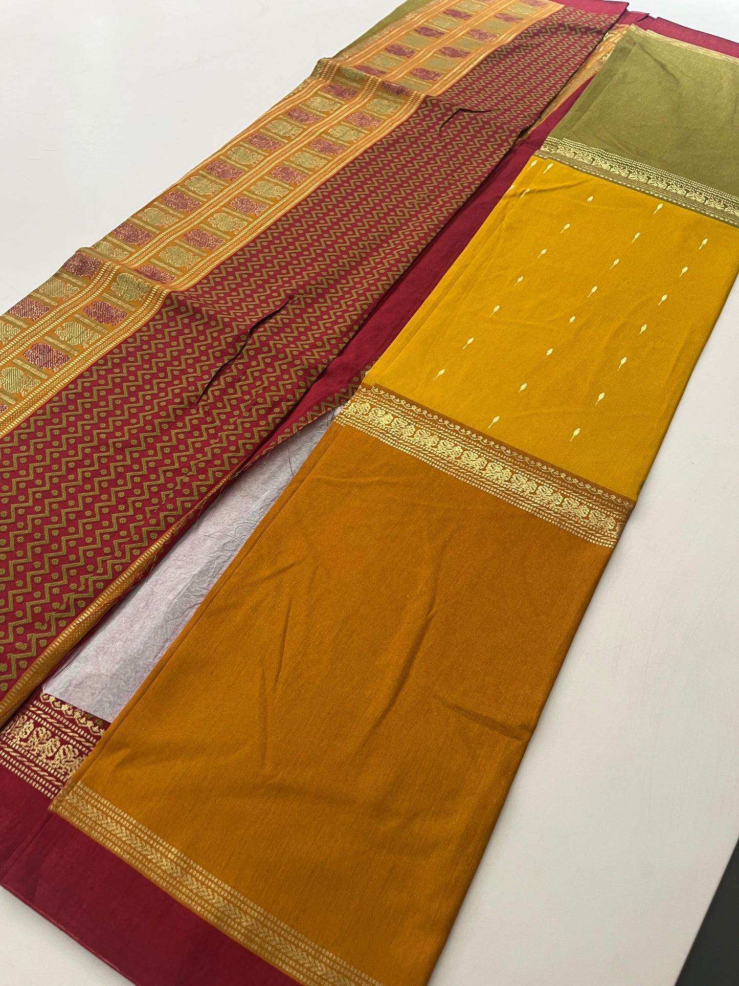 Crepe Chiffon Fancy Saree