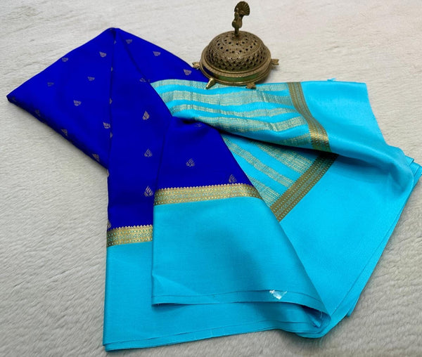 Semi Mysore Silk Saree