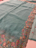 Organza Work Saree-M30