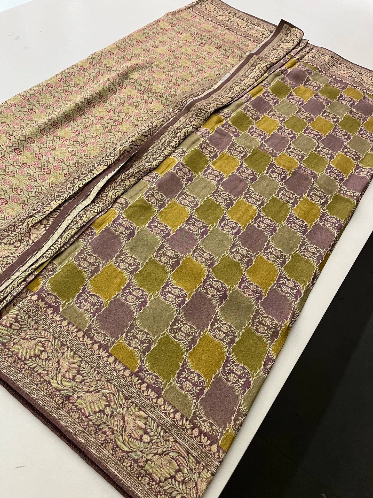 Designer Satin Banaras